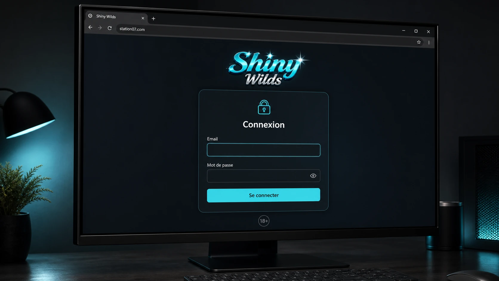 Accéder à son compte Shiny Wilds